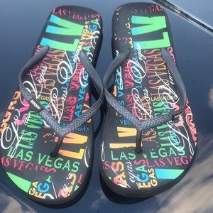 Las Vegas flip flops
